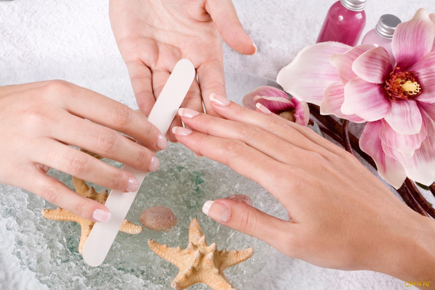 Проведение spa маникюра