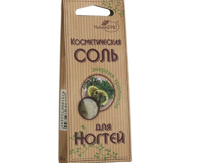 Косметическая соль для предотвращения ломкости ногтей Косметическая соль для предотвращения ломкости ногтей